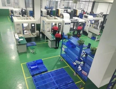 cnc milling machine work shop